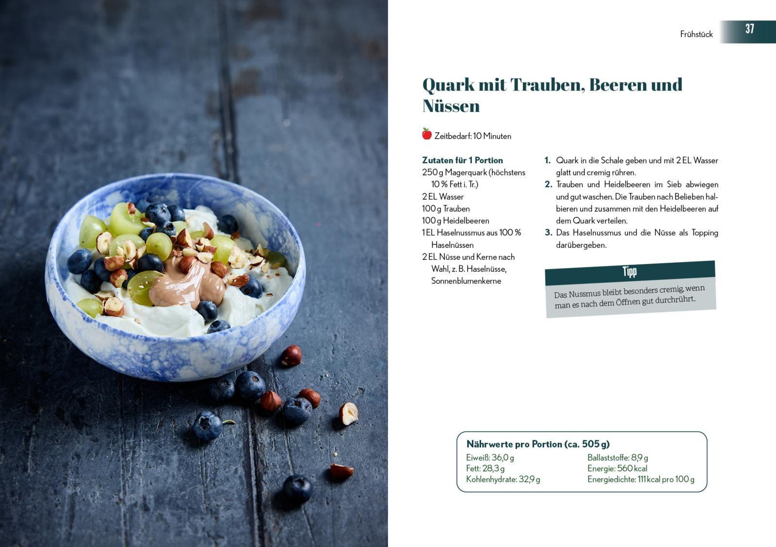 Beispielinhalt (Bild) Anti-Bauchfett-Formel - Das Kochbuch