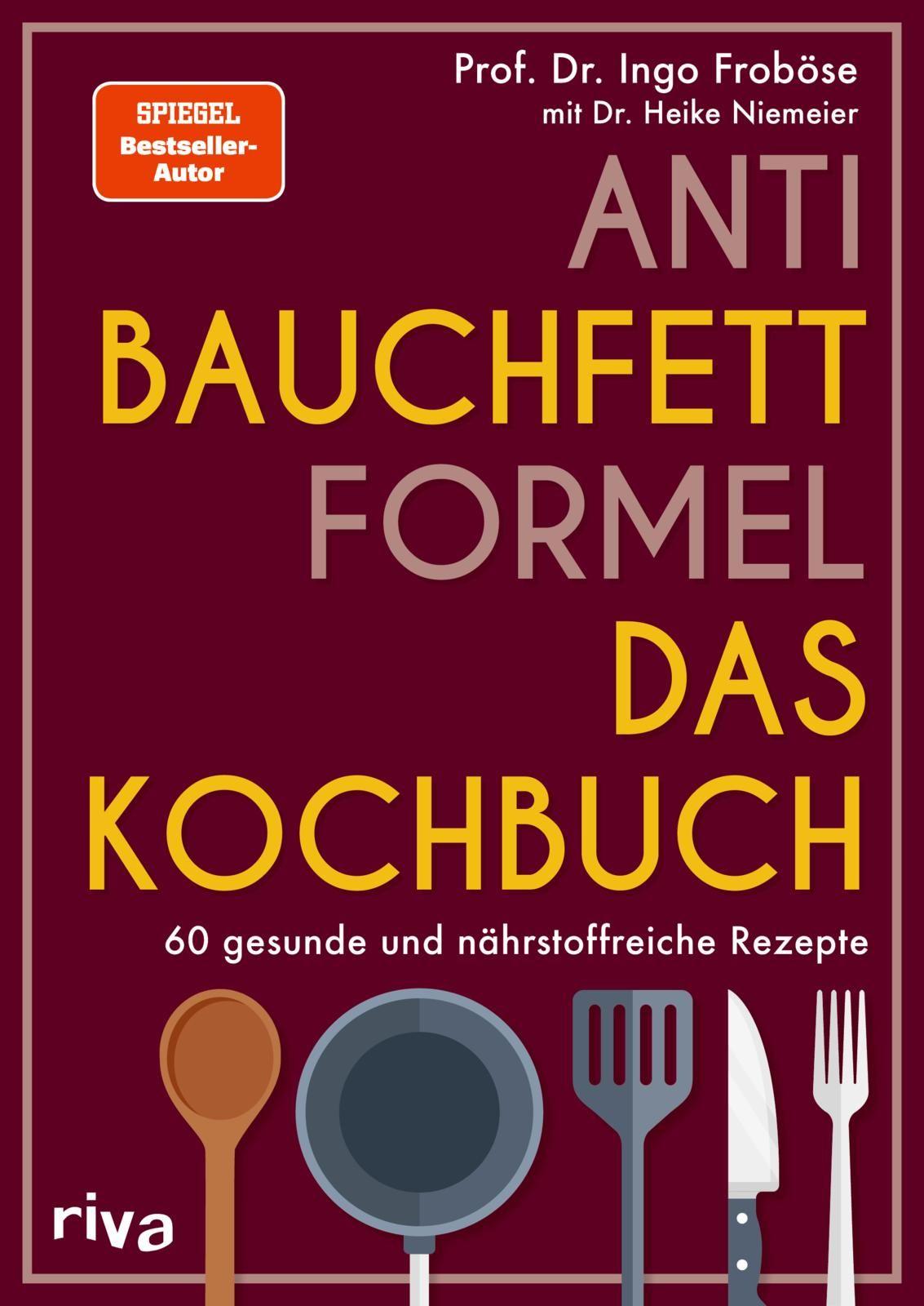 Vorderes Coverbild Anti-Bauchfett-Formel - Das Kochbuch