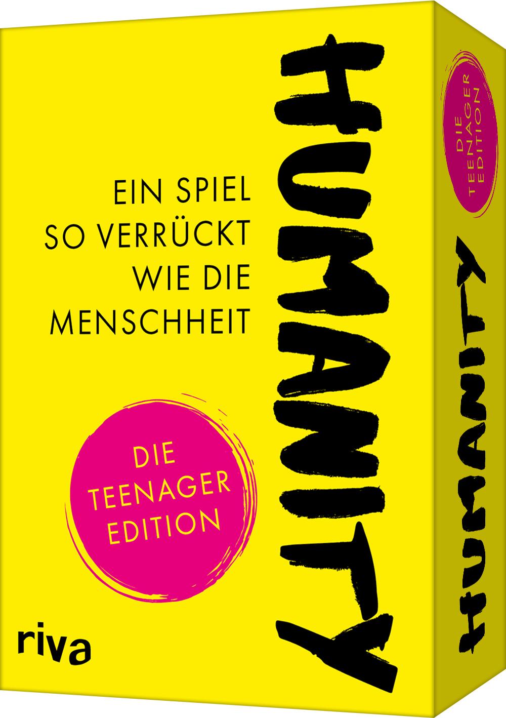 Vorderes Coverbild Humanity - Ein Spiel so verrückt wie die Menschheit: Die Teenager-Edition