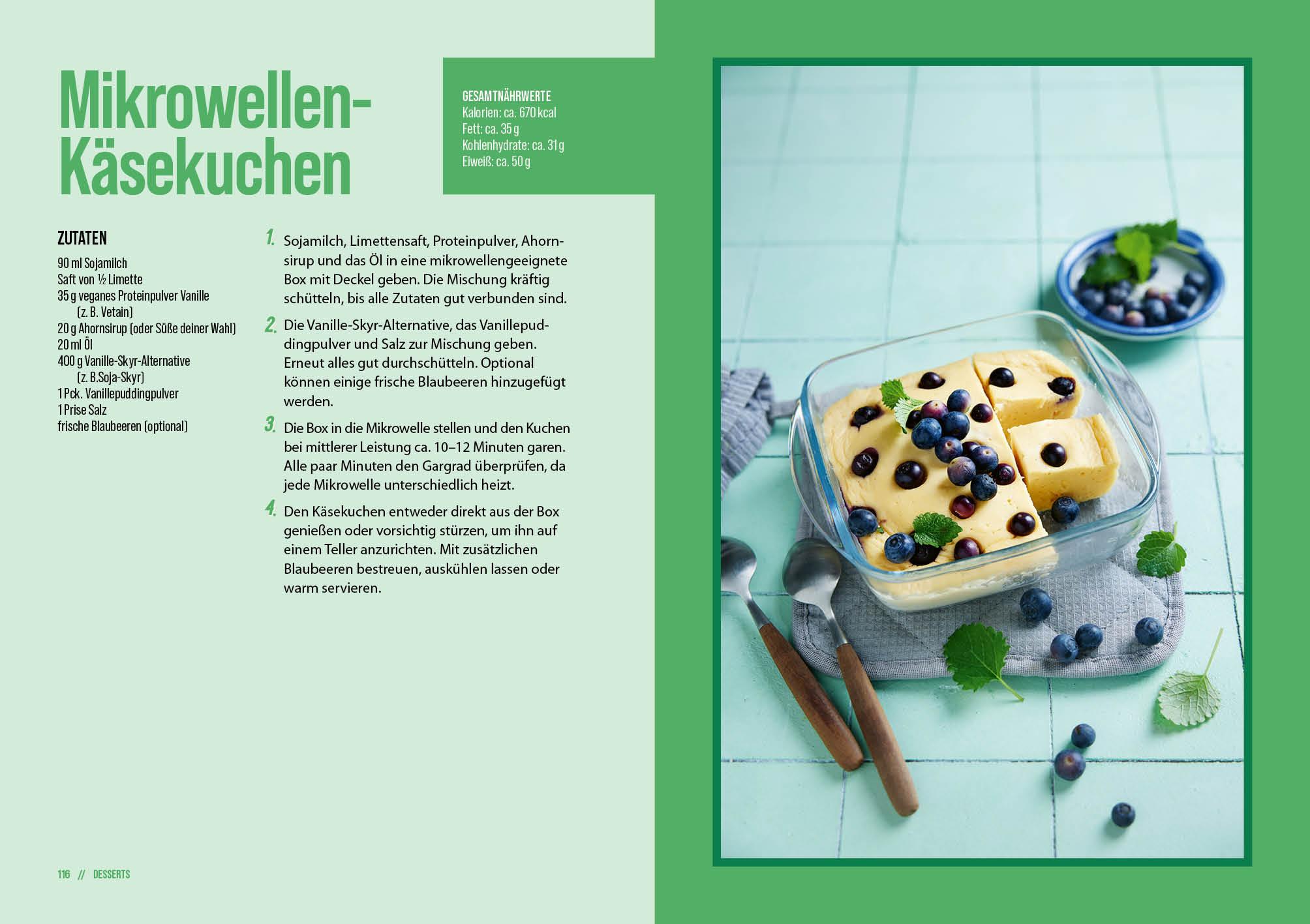 Beispielinhalt (Bild) High Protein Fast Food
