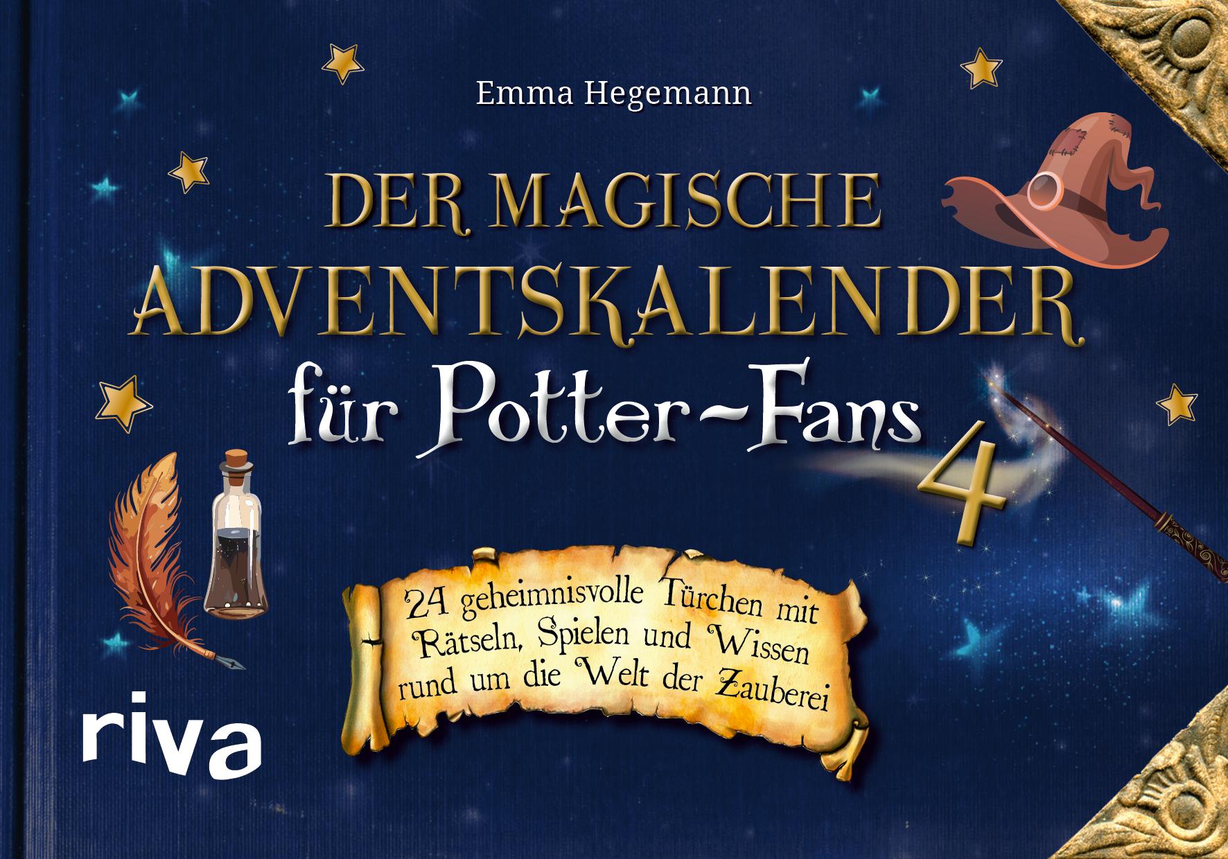 Vorderes Coverbild Der magische Adventskalender für Potter-Fans 4