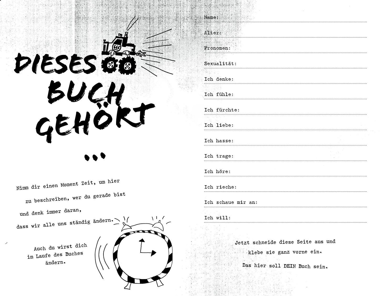 Beispielinhalt (Bild) You need to exist