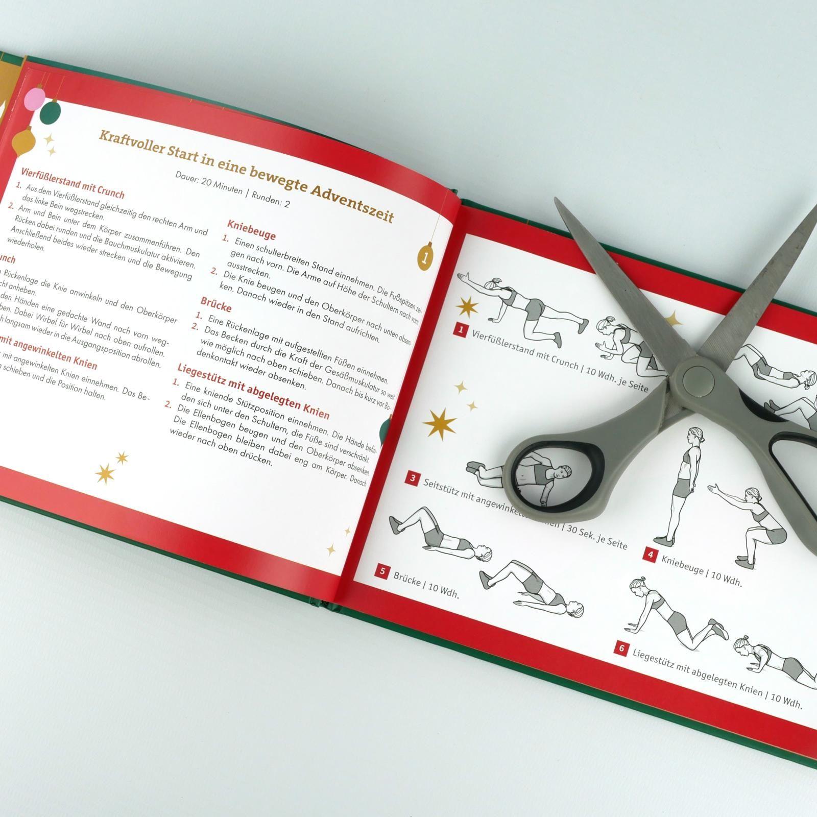 Beispielinhalt (Bild) 24 Workouts für den Advent