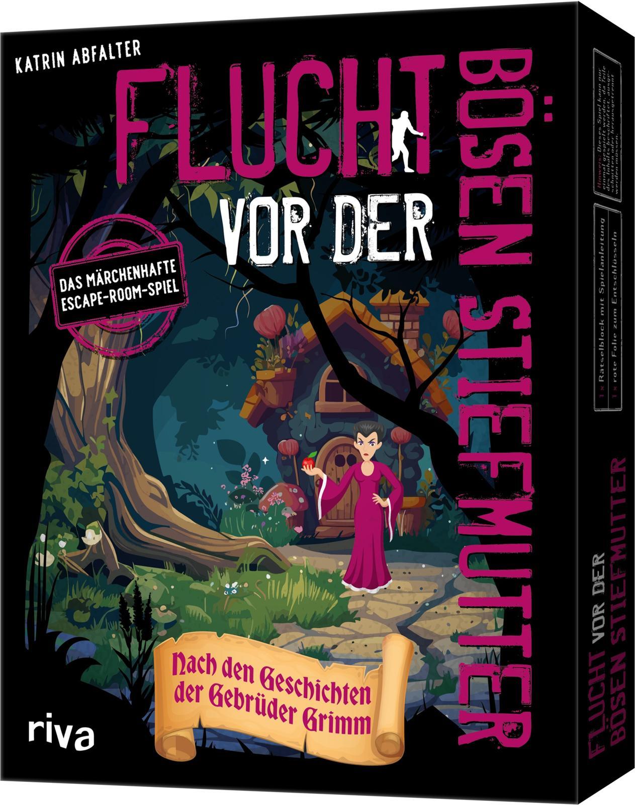 Vorderes Coverbild Flucht vor der bösen Stiefmutter