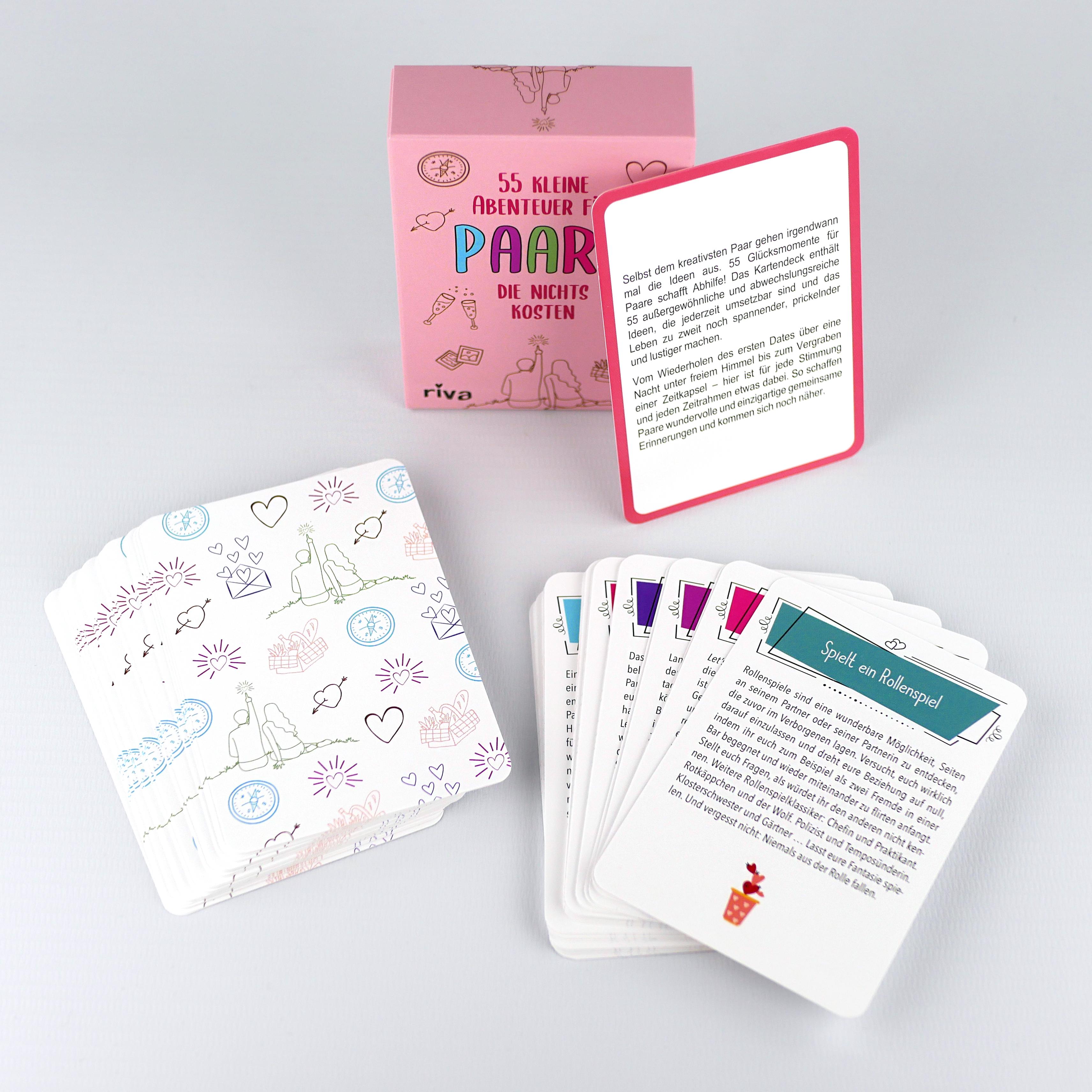 Beispielinhalt (Bild) 55 kleine Abenteuer für Paare, die nichts kosten