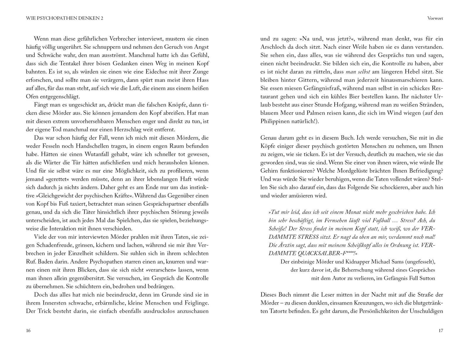 Beispielinhalt (Bild) Wie Psychopathen denken 2