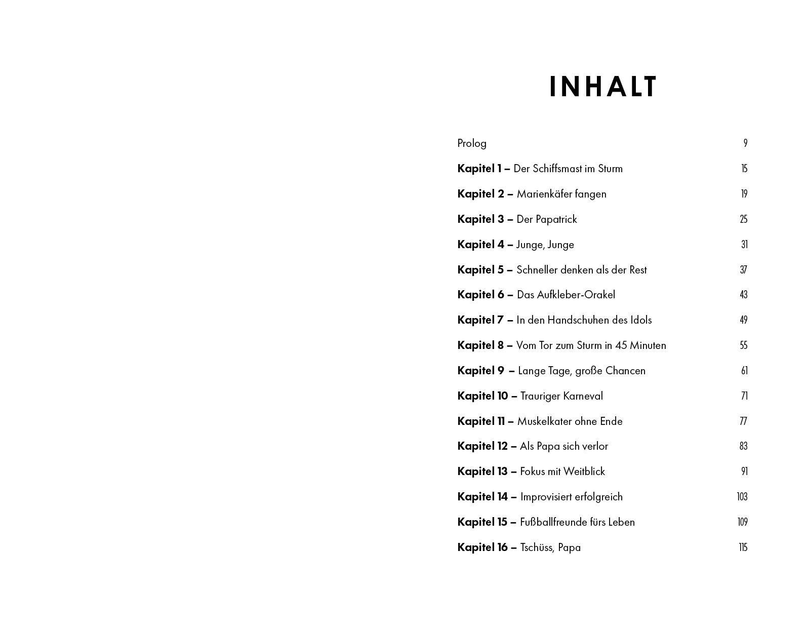 Beispielinhalt (Bild) Das Spiel meines Lebens