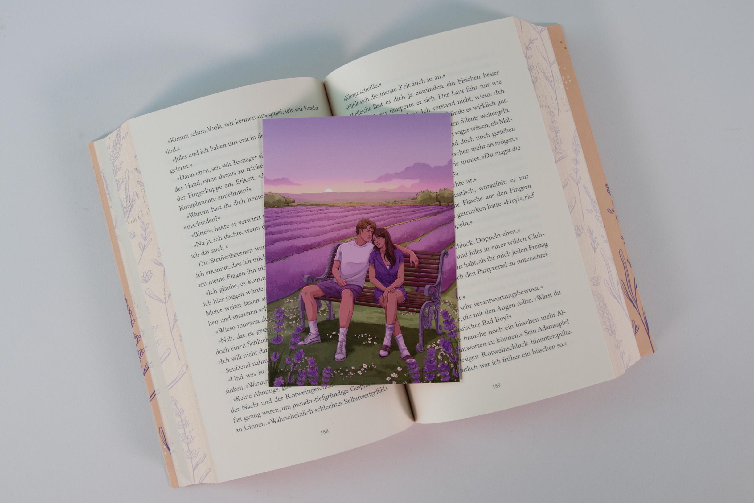 Beispielinhalt (Bild) Fleur de Lavande (Band 1) - Wie du liebst