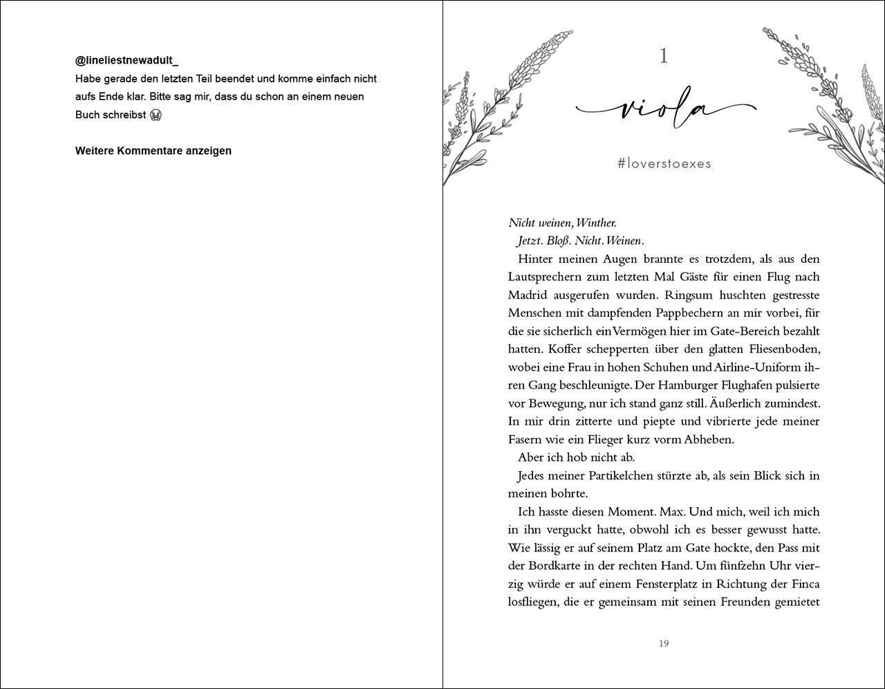 Beispielinhalt (Bild) Fleur de Lavande (Band 1) - Wie du liebst