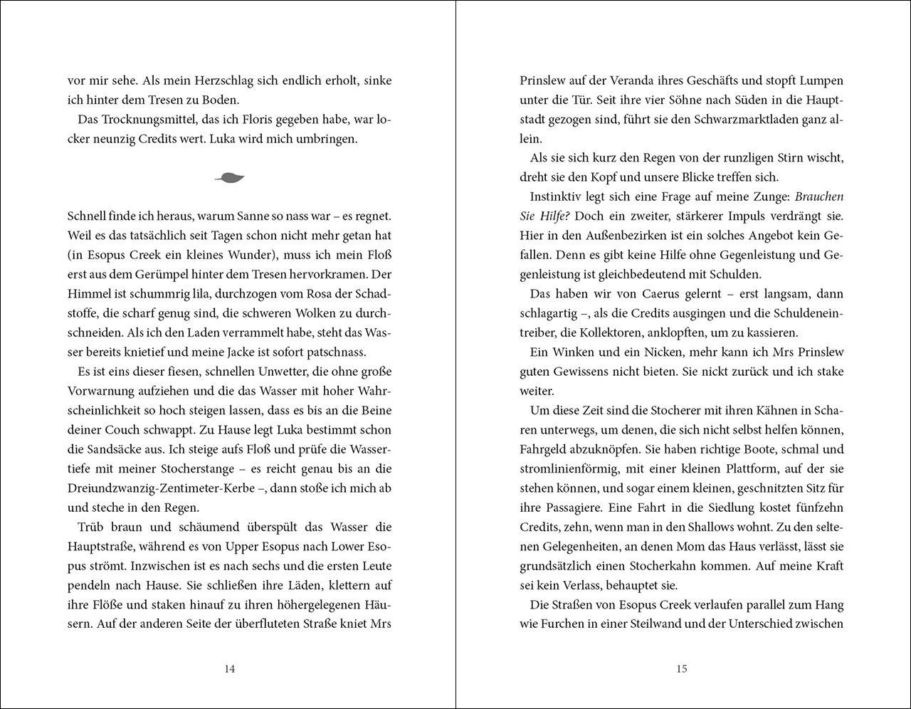 Beispielinhalt (Bild) Fable for the End of the World