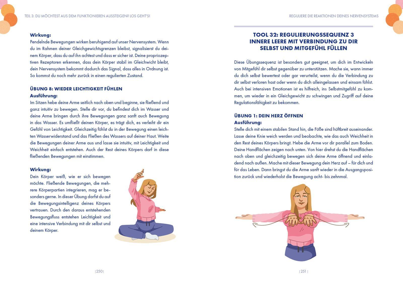 Beispielinhalt (Bild) Raus aus dem Funktionsmodus - zurück zu dir