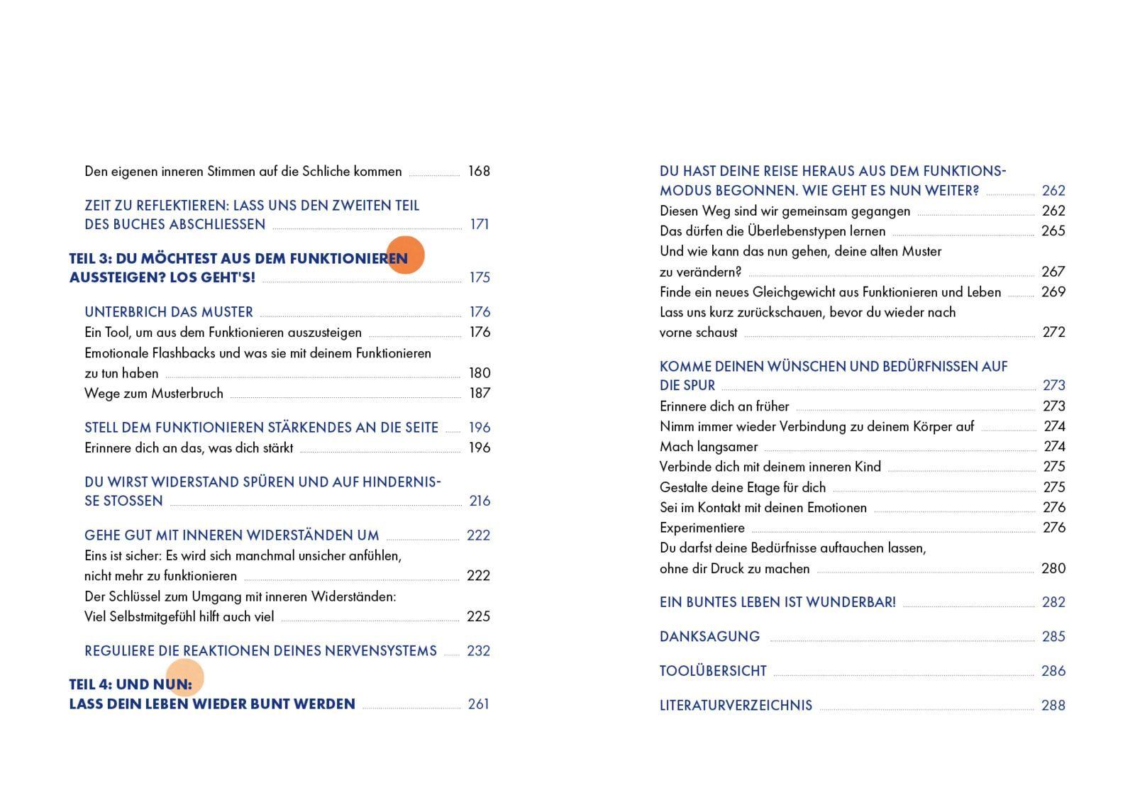 Beispielinhalt (Bild) Raus aus dem Funktionsmodus - zurück zu dir