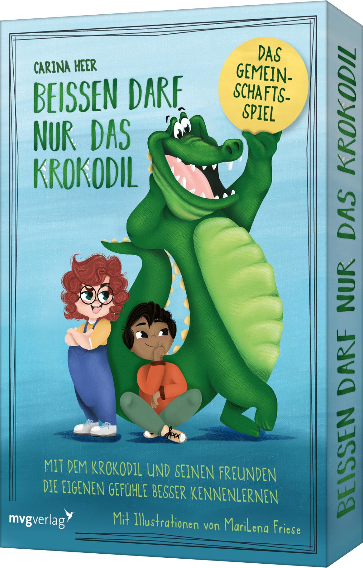 Vorderes Coverbild Beißen darf nur das Krokodil - Das Gemeinschaftsspiel