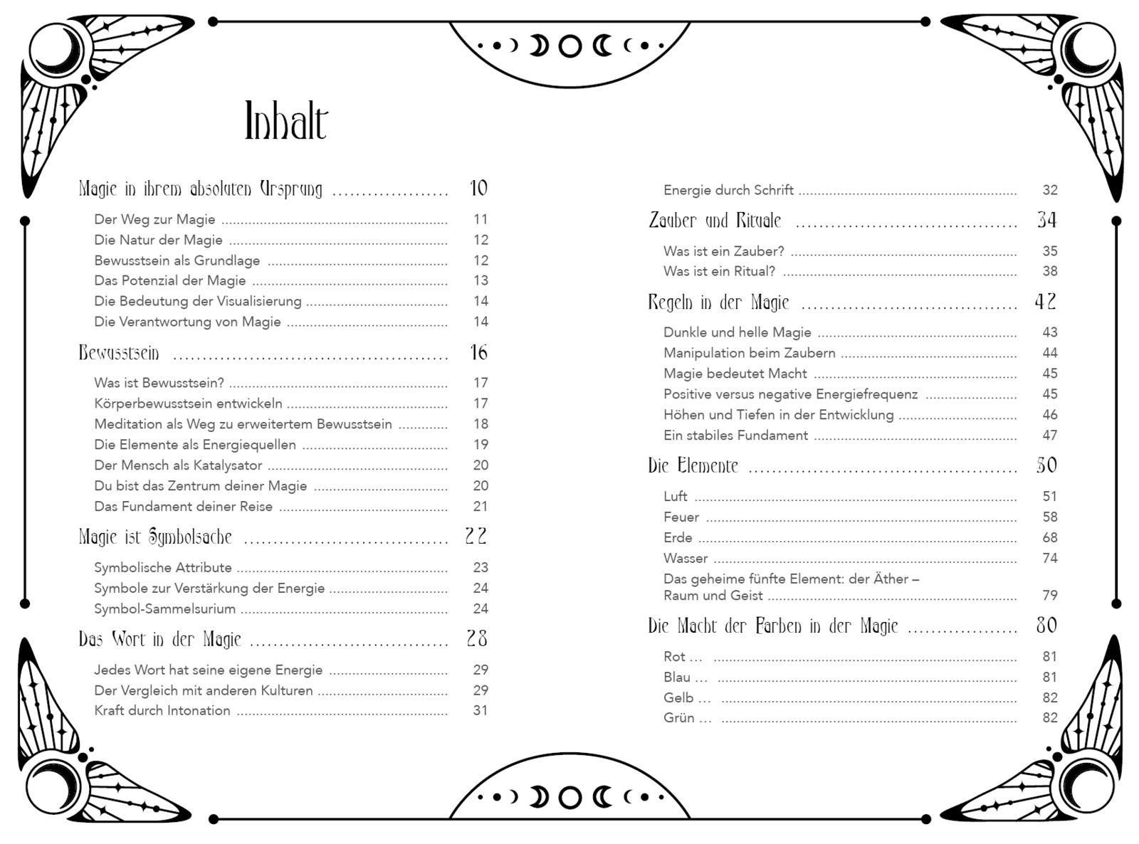 Beispielinhalt (Bild) Dein Weg ins Reich der Magie