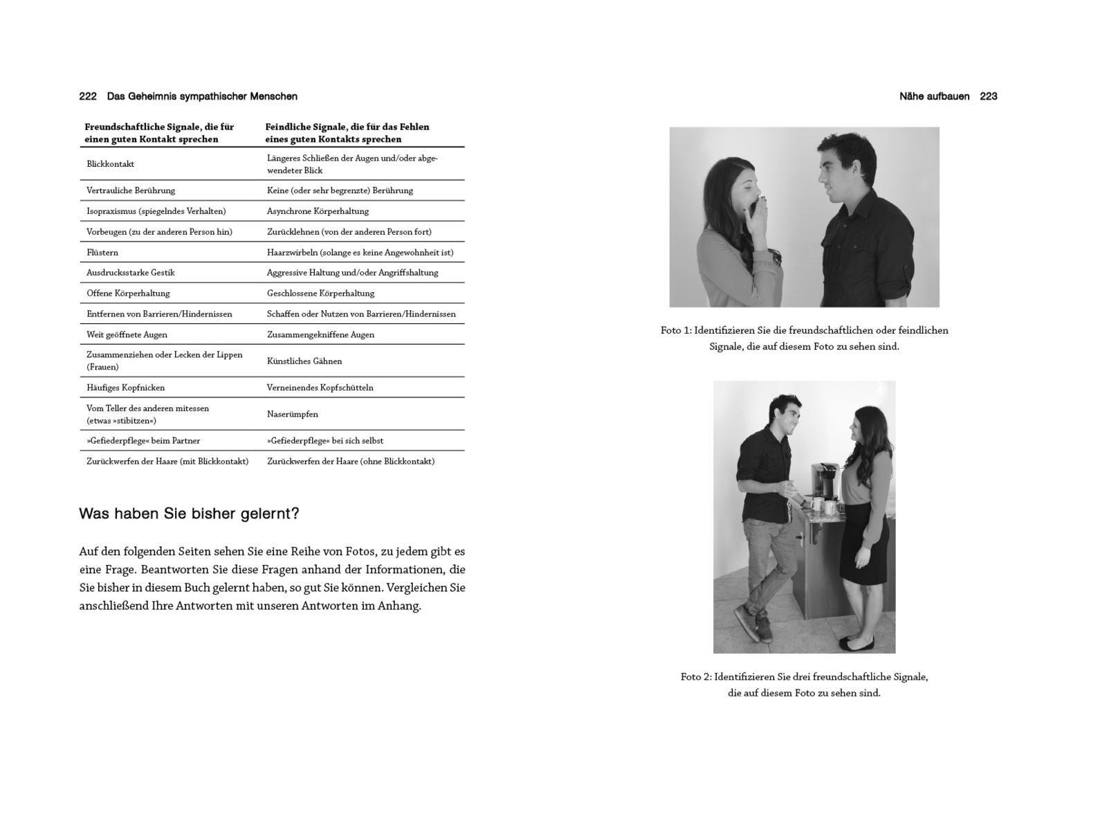 Beispielinhalt (Bild) Das Geheimnis sympathischer Menschen