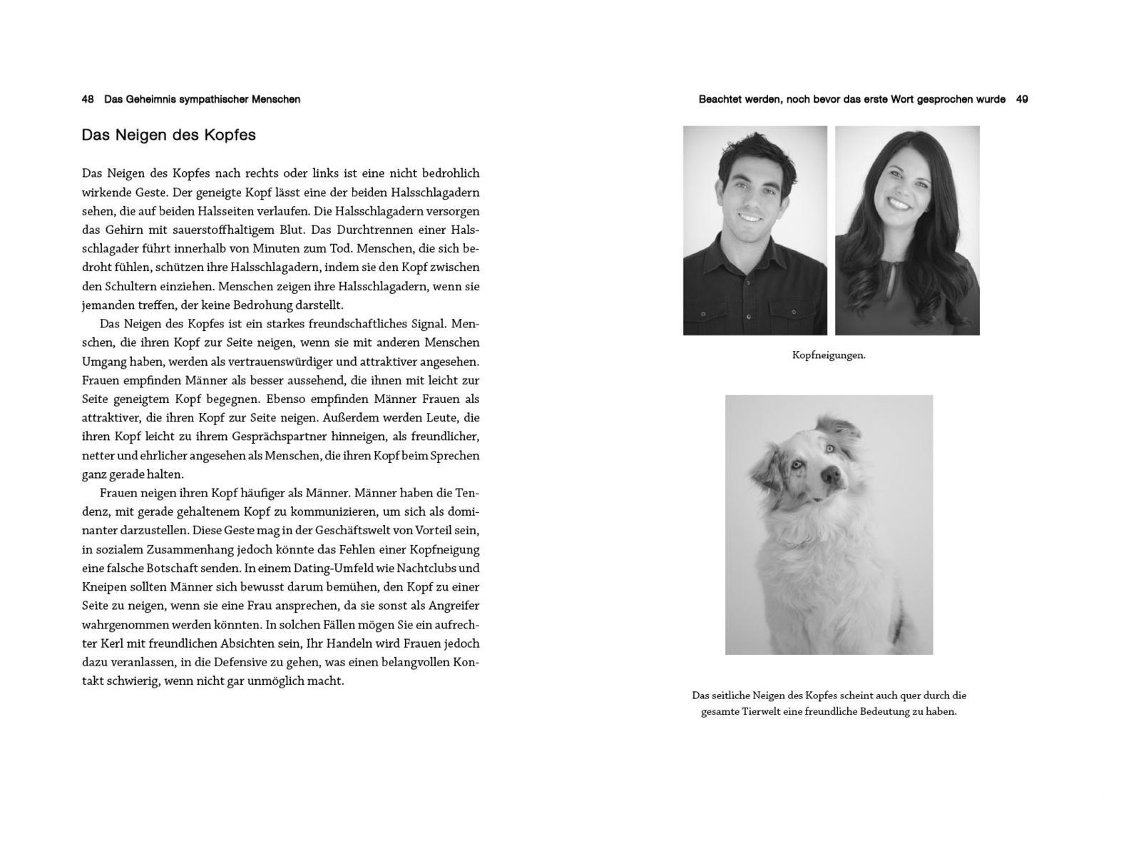 Beispielinhalt (Bild) Das Geheimnis sympathischer Menschen