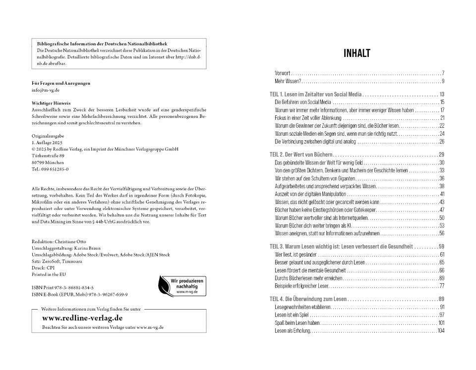 Beispielinhalt (Bild) Lesen ist deine Superkraft