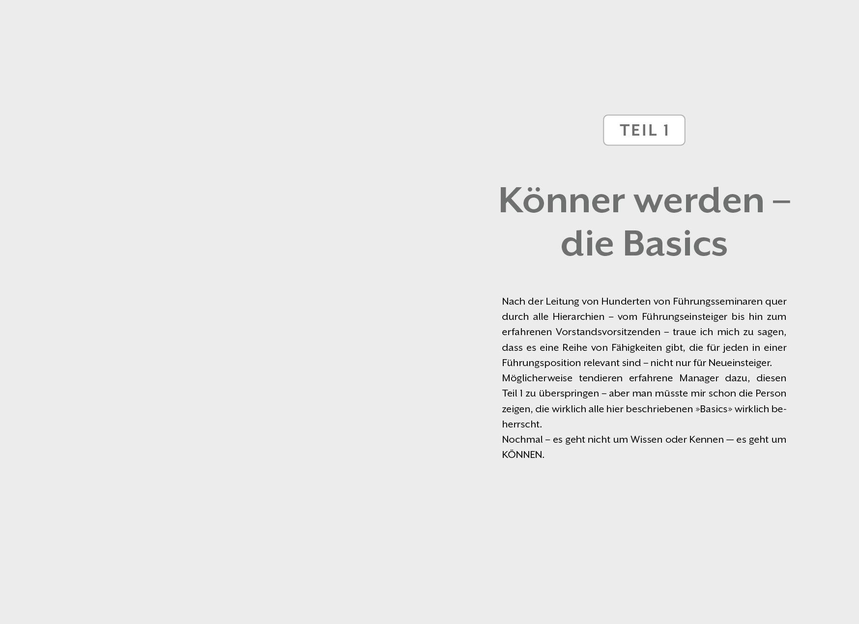 Beispielinhalt (Bild) Leadership Essentials