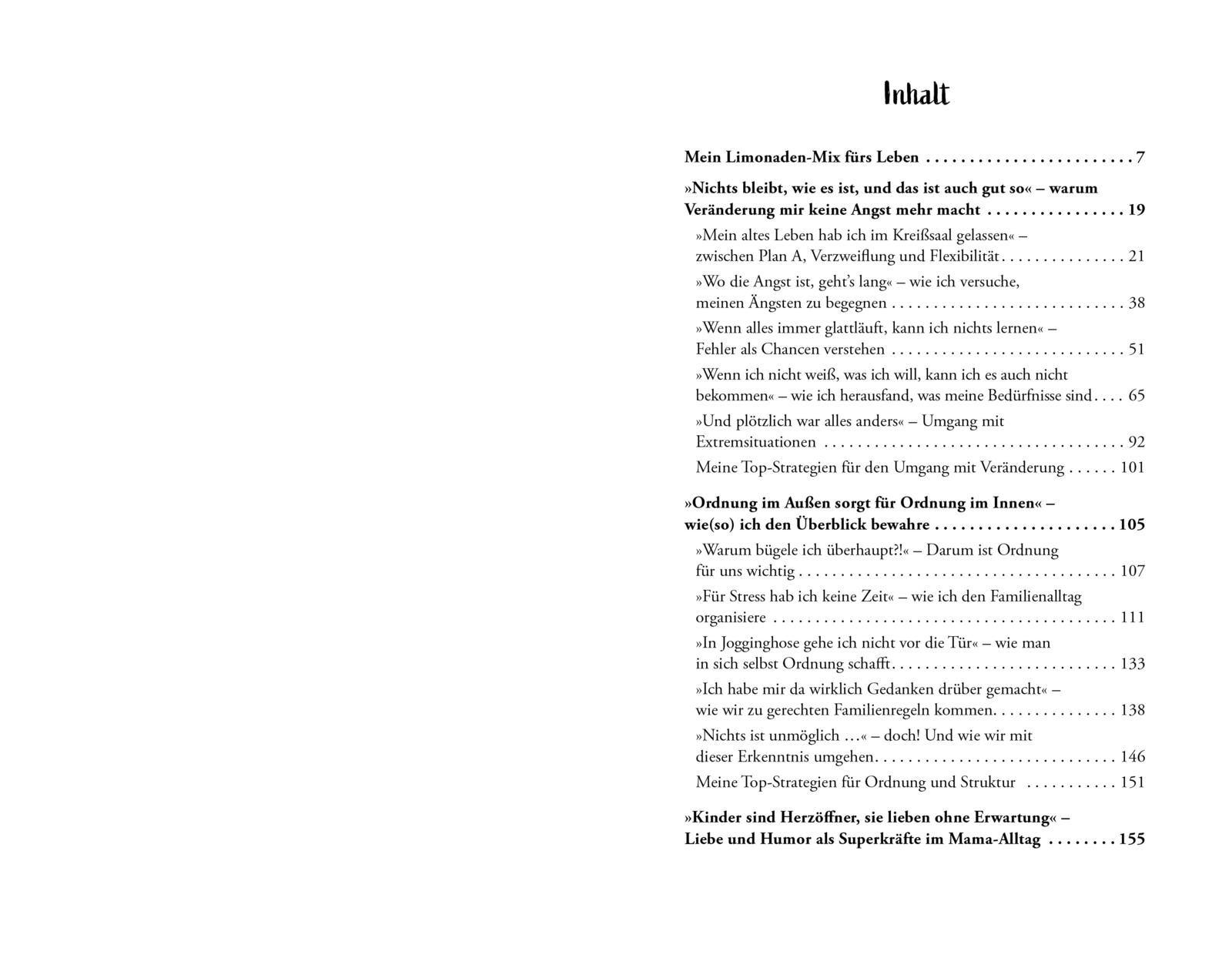 Beispielinhalt (Bild) Für Stress hab ich keine Zeit