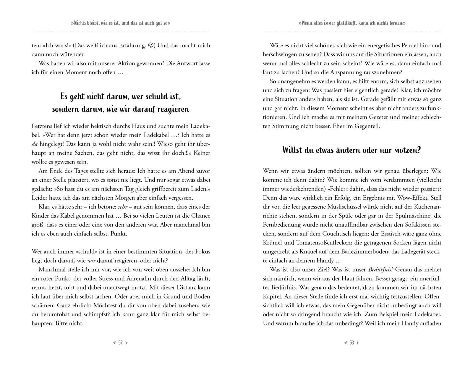 Beispielinhalt (Bild) Für Stress hab ich keine Zeit