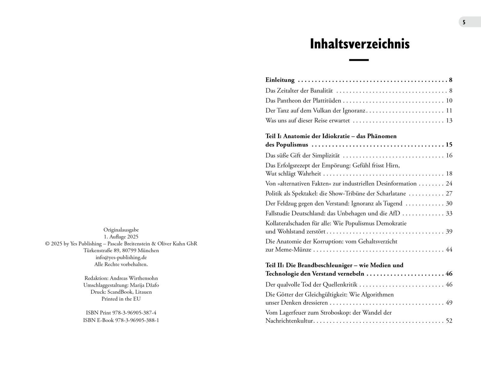 Beispielinhalt (Bild) Idiokratie