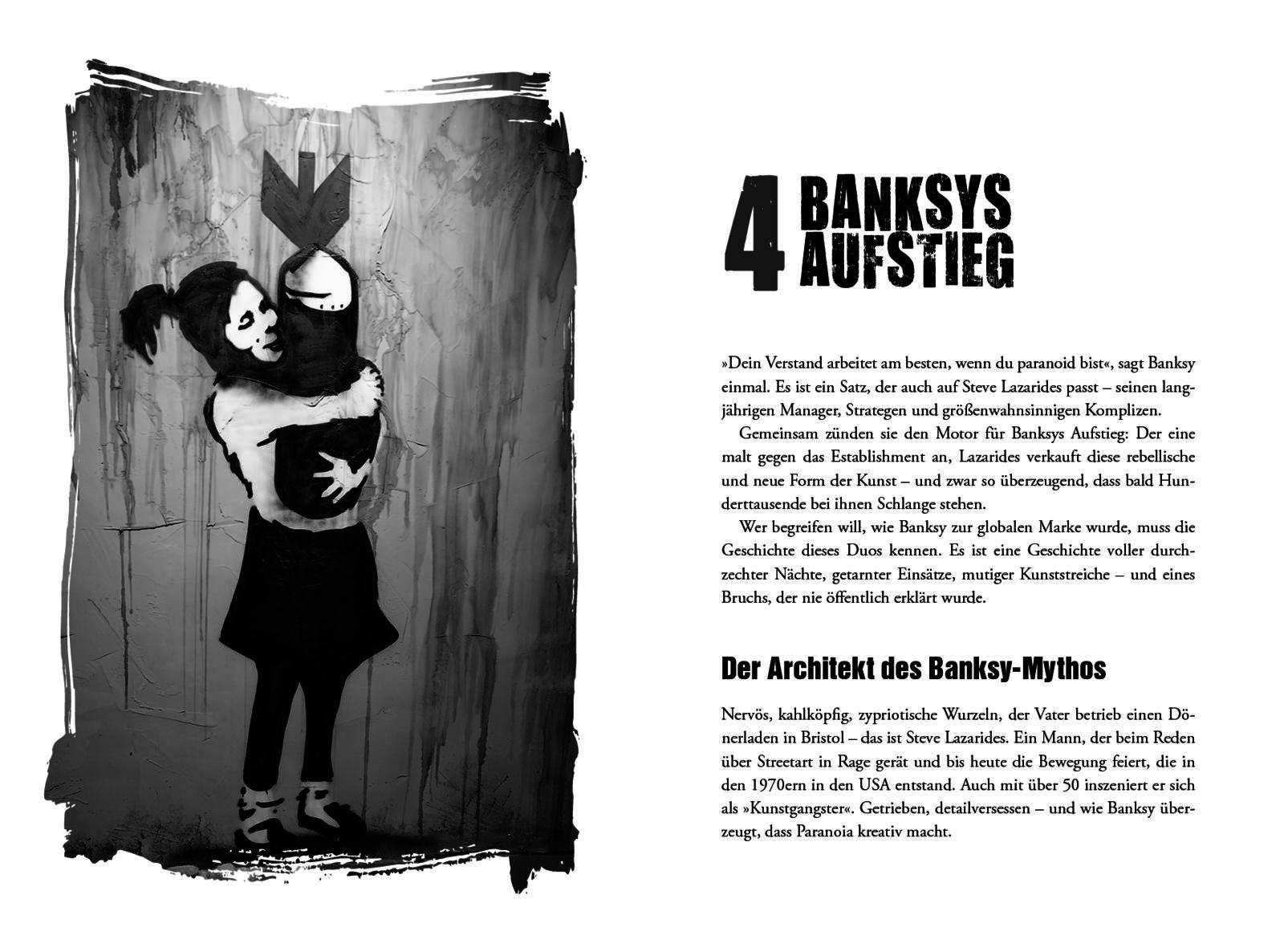 Beispielinhalt (Bild) Banksy. Unsichtbar