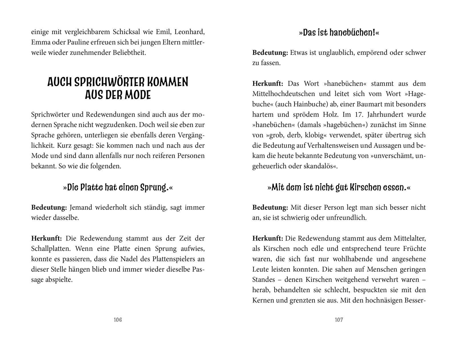 Beispielinhalt (Bild) Unnützes Wissen für Senioren