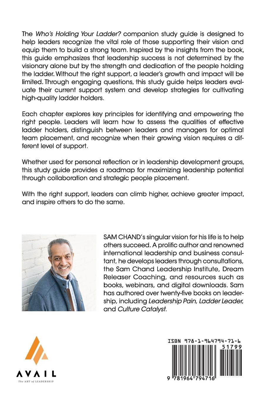 Rückseitencover Who's Holding Your Ladder? Study Guide