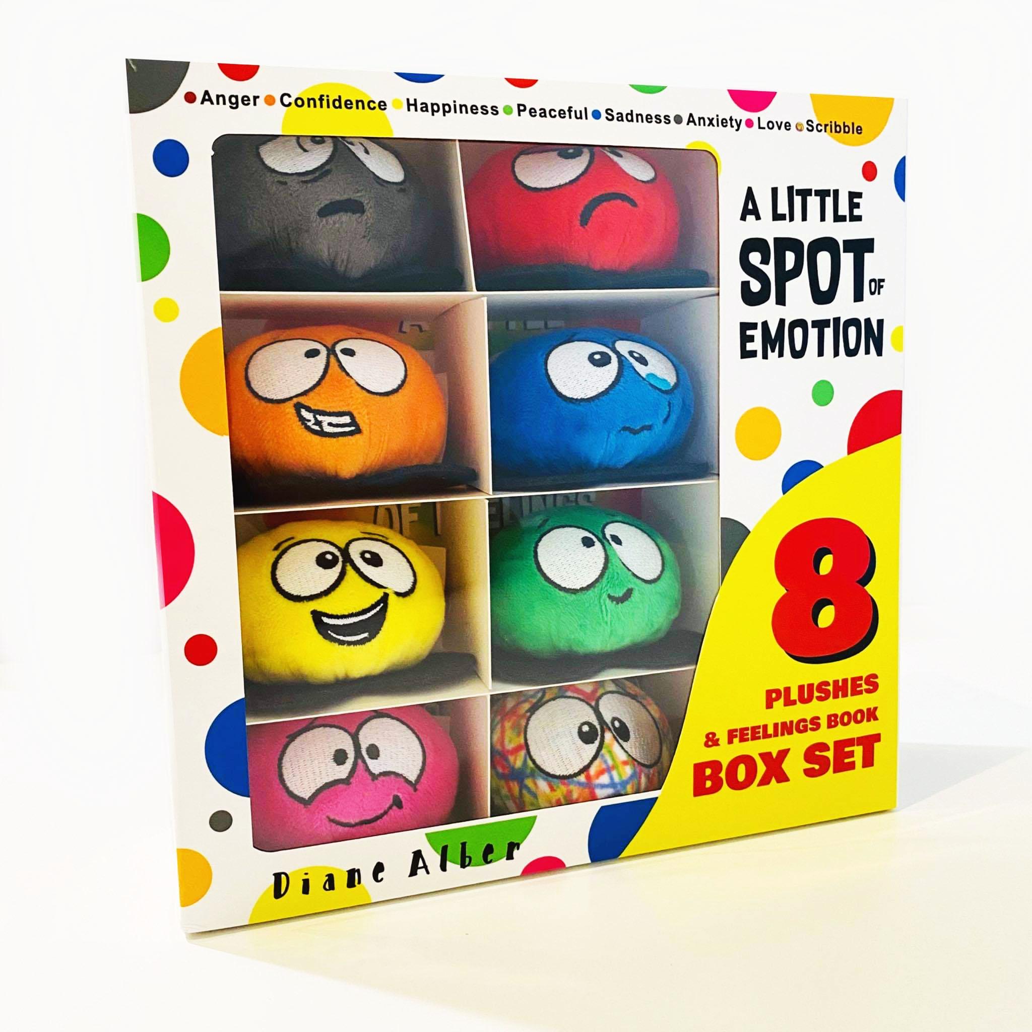 Vorderes Coverbild A Little Spot of Emotion 8 Plush Toys with Feelings Book Box Set