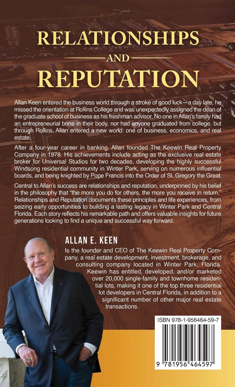 Rückseitencover Relationships and Reputation