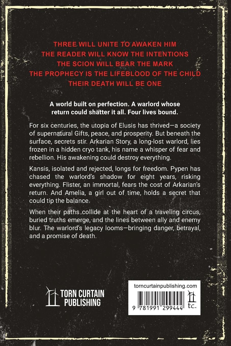 Rückseitencover Lest They Have Eyes