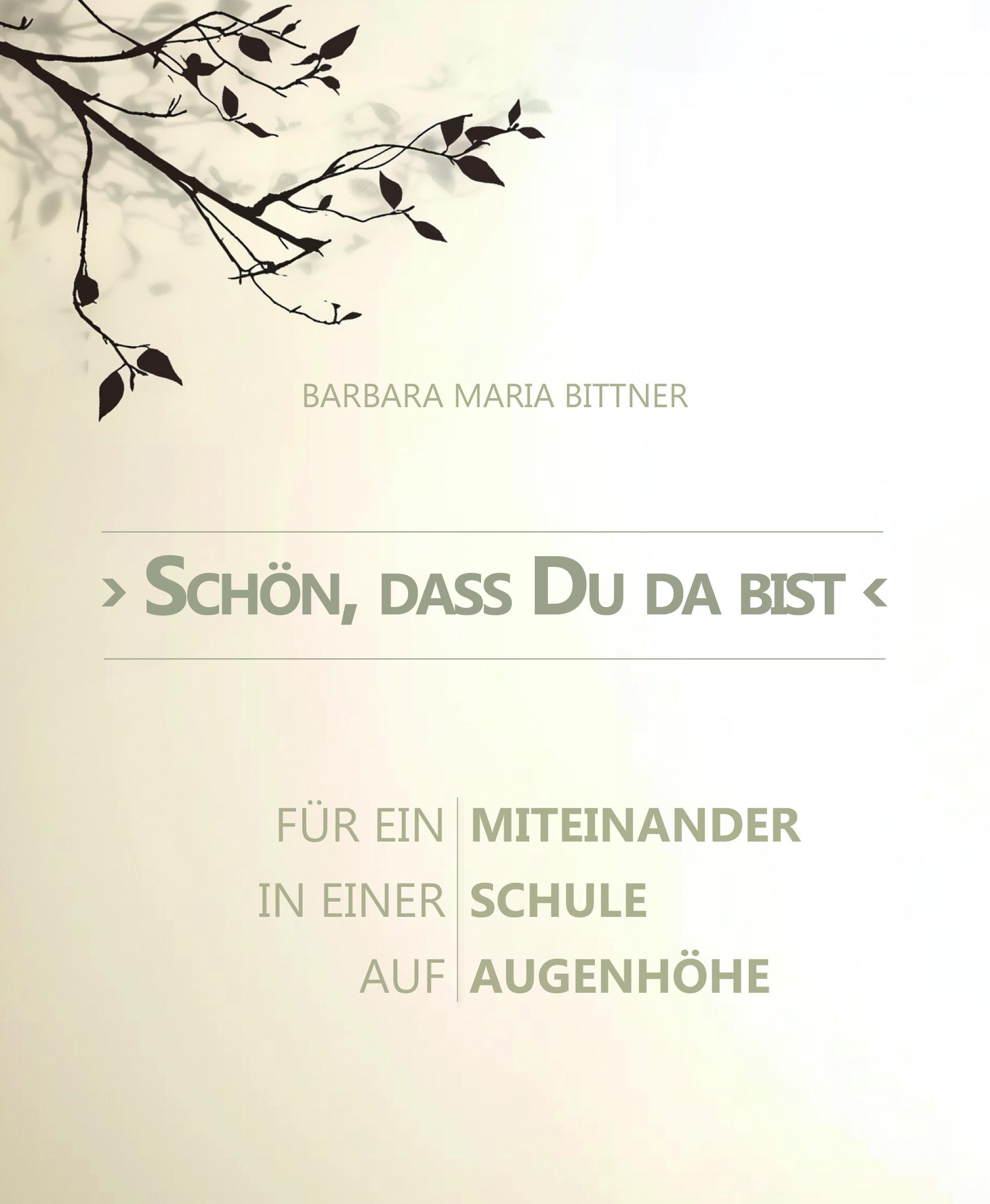 Vorderes Coverbild Schön, das Du da bist