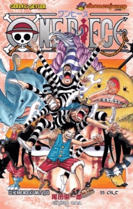 Vorderes Coverbild One Piece 55 Cilt