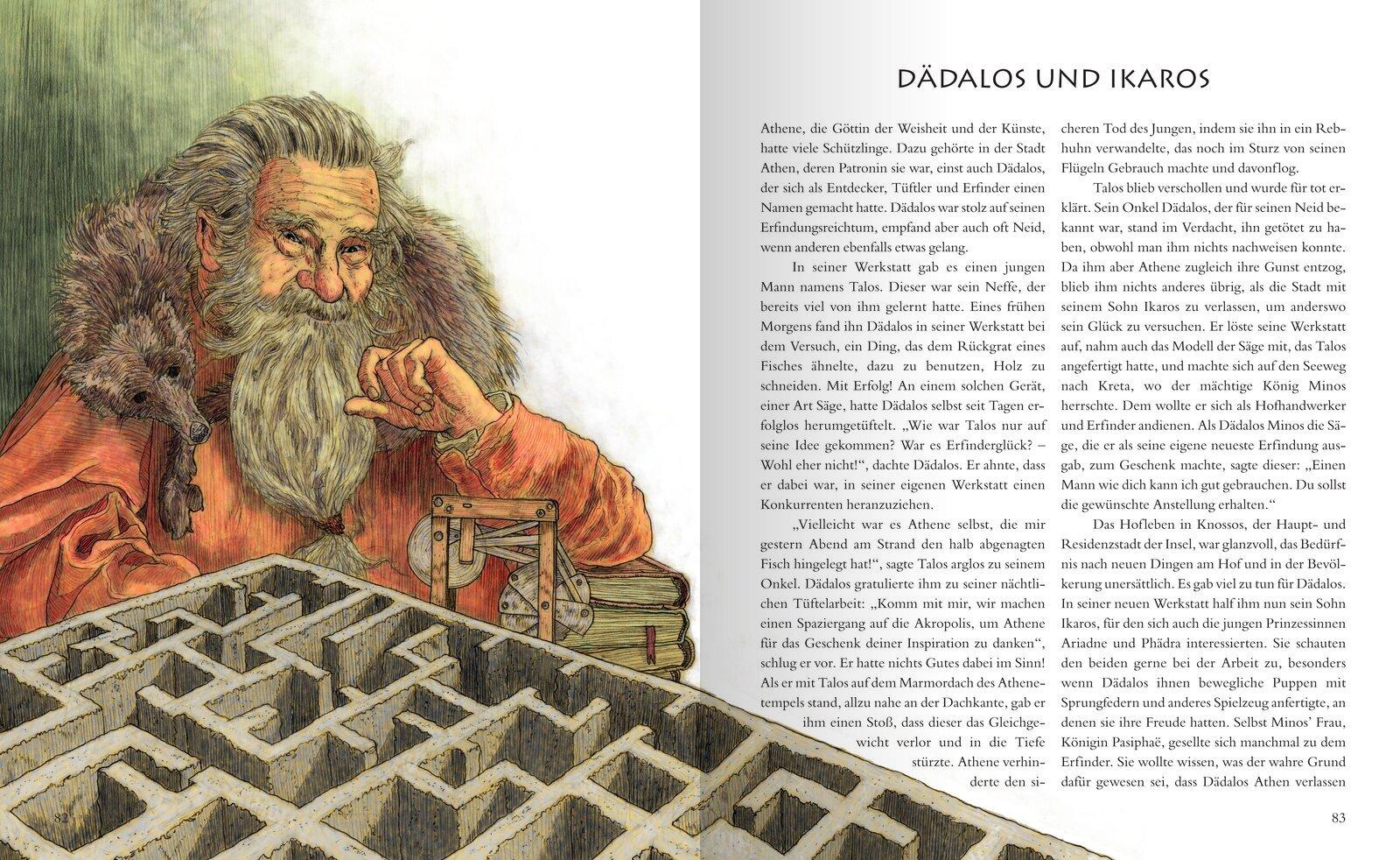Beispielinhalt (Bild) Götter und Helden