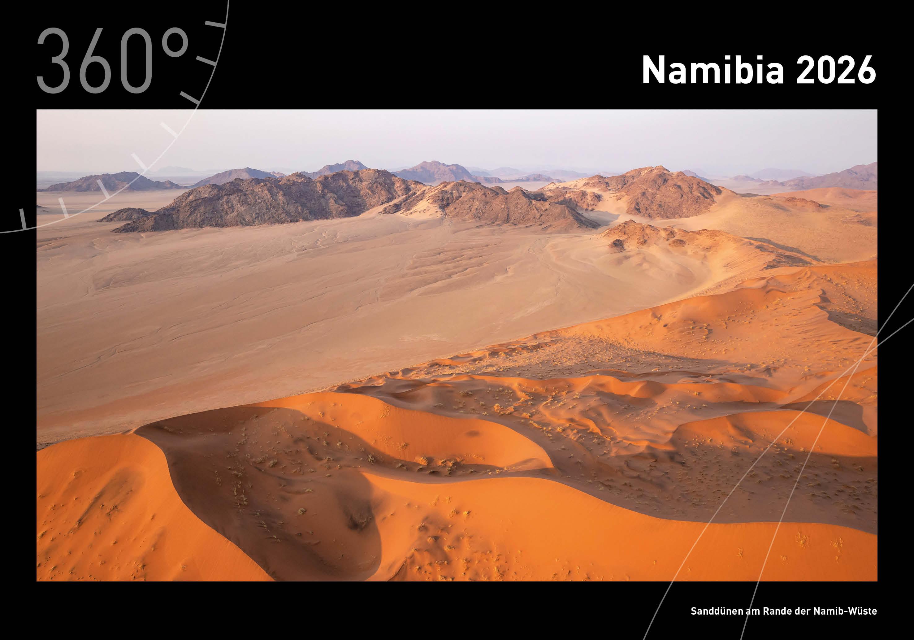 Vorderes Coverbild Namibia Premiumkalender 2026