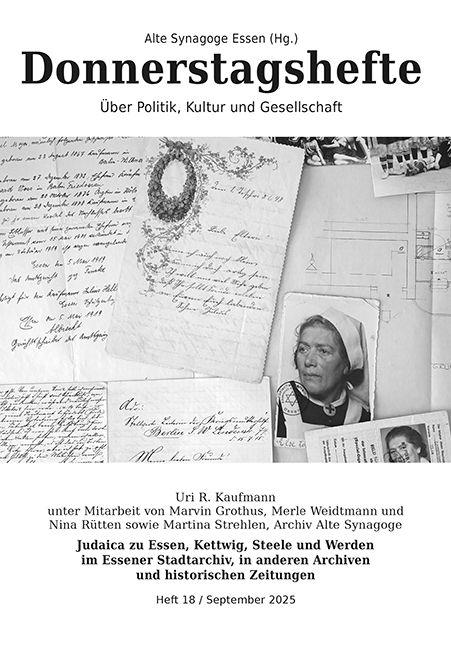 Vorderes Coverbild Archivführer zur Geschichte der Juden in Essen