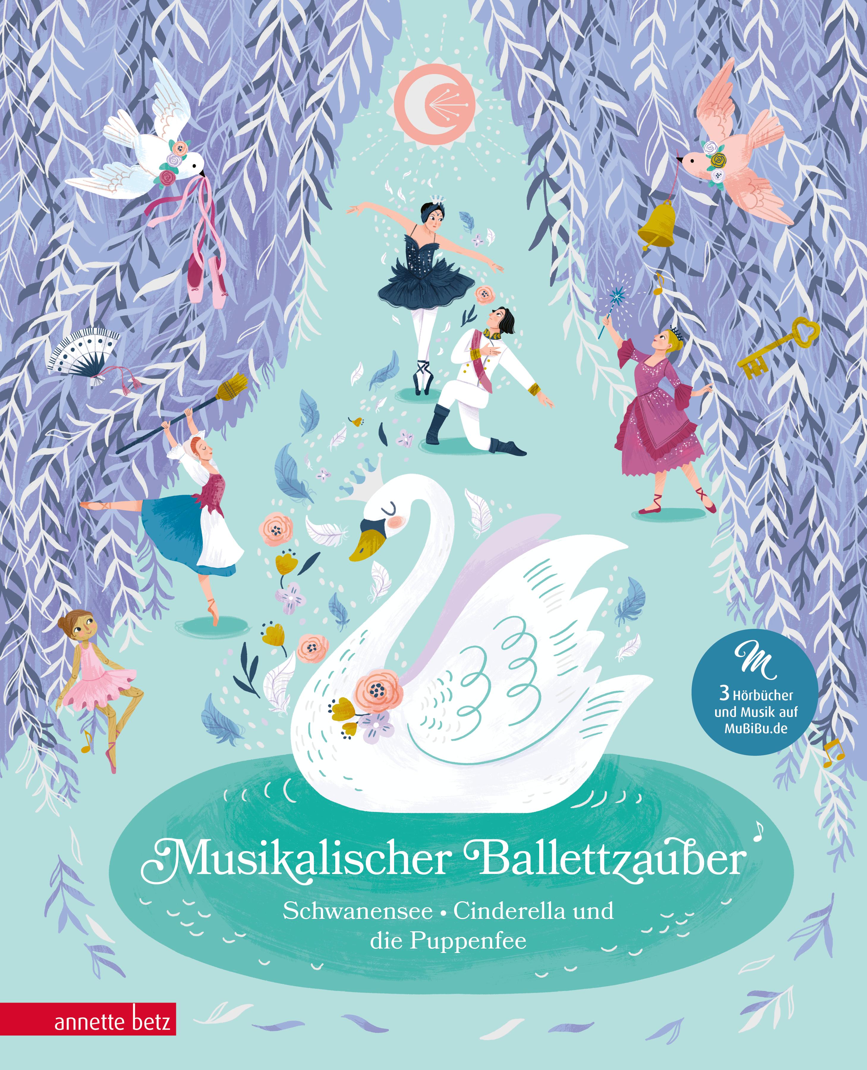 Vorderes Coverbild Musikalischer Ballettzauber (Musikbilderbuch mit Musik zum Streamen)