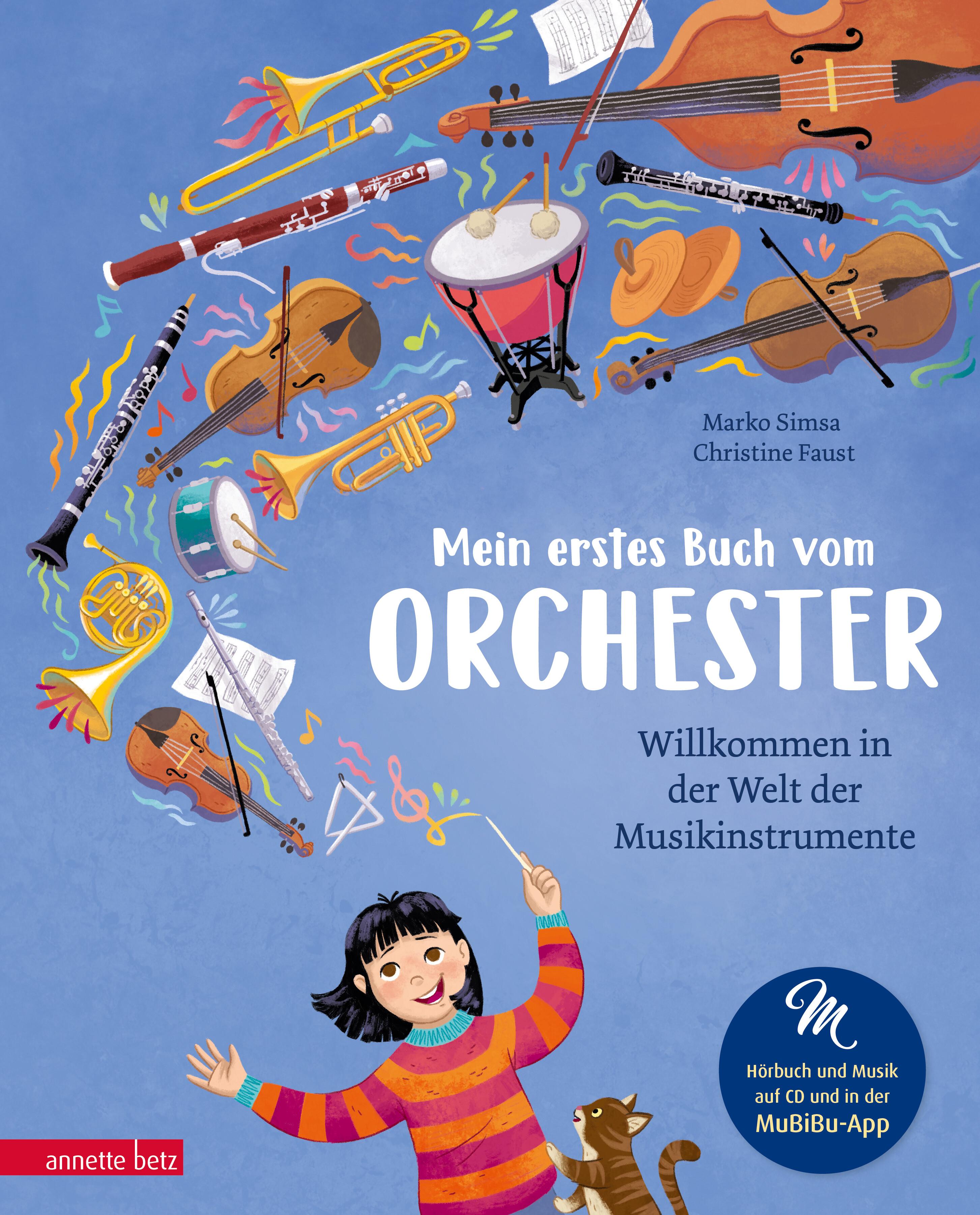 Vorderes Coverbild Mein erstes Buch vom Orchester (Das musikalische Bilderbuch mit CD und zum Streamen)