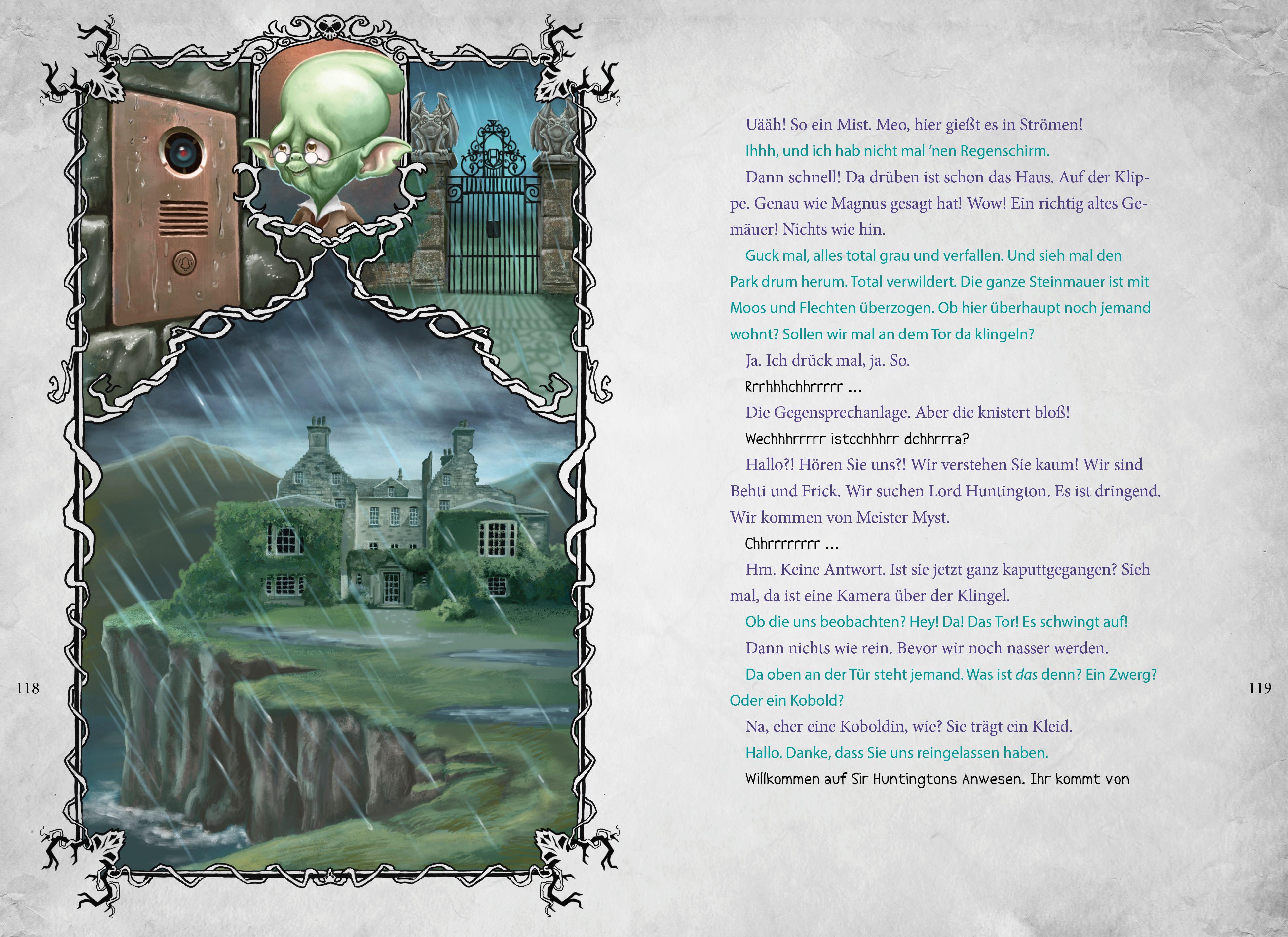 Beispielinhalt (Bild) Das verboten Böse Buch (Die Bösen Bücher, Bd. 2)