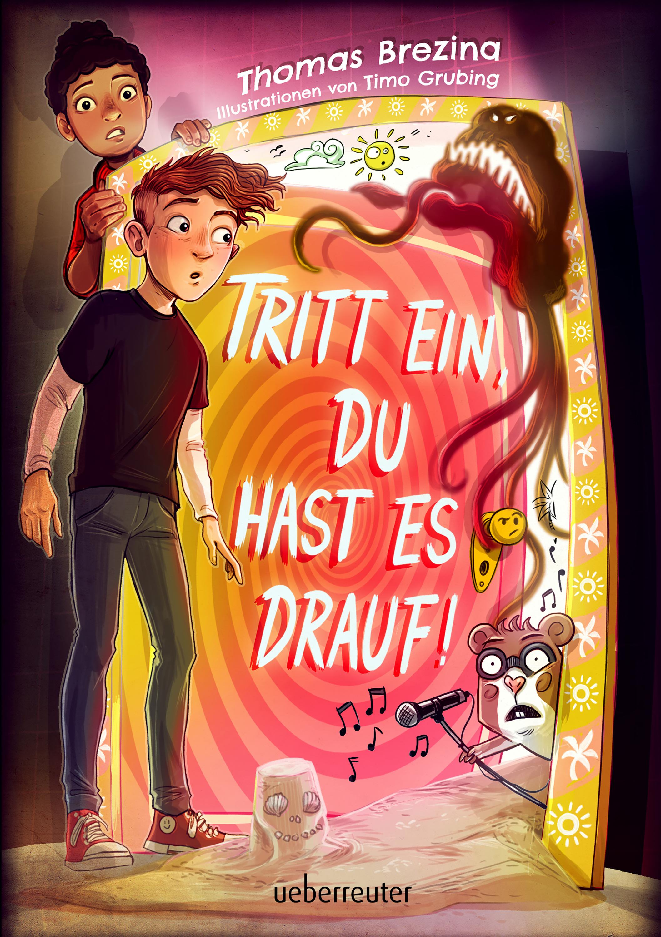 Vorderes Coverbild Tritt ein, du hast es drauf! (Tritt ein!, Bd. 3) - Leicht zu lesen: Wendebuch - interaktives Kinderbuch ab 9 Jahren