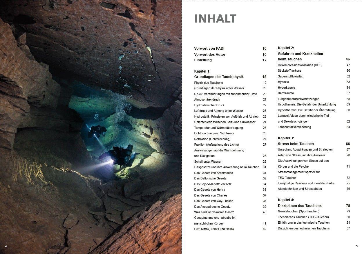 Beispielinhalt (Bild) Das ultimative Taucherhandbuch