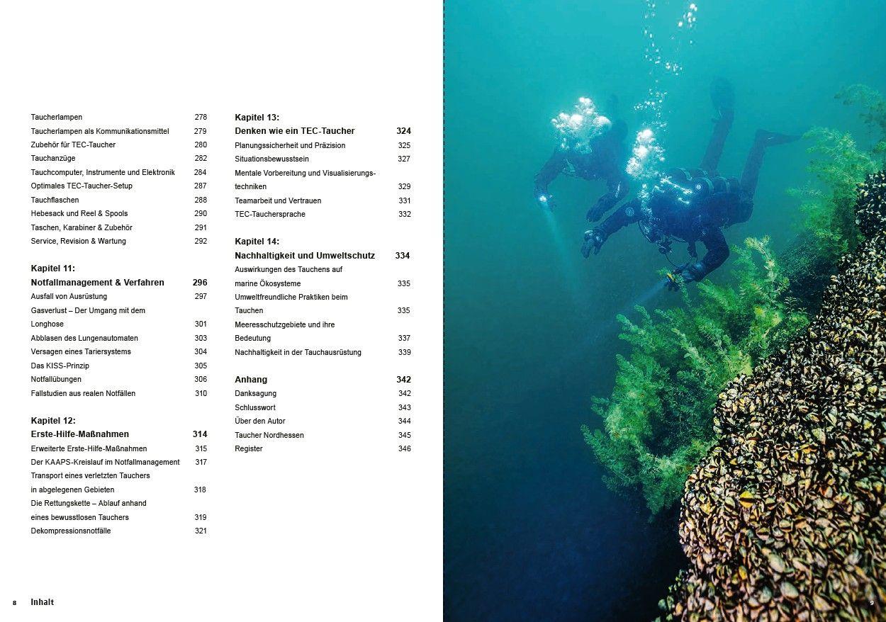Beispielinhalt (Bild) Das ultimative Taucherhandbuch