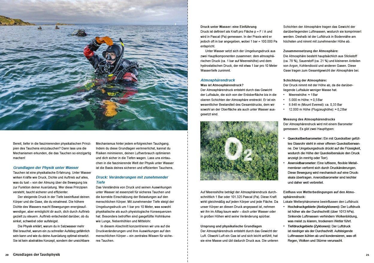 Beispielinhalt (Bild) Das ultimative Taucherhandbuch