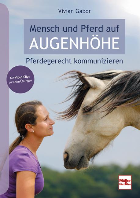 Vorderes Coverbild Mensch und Pferd auf Augenhöhe