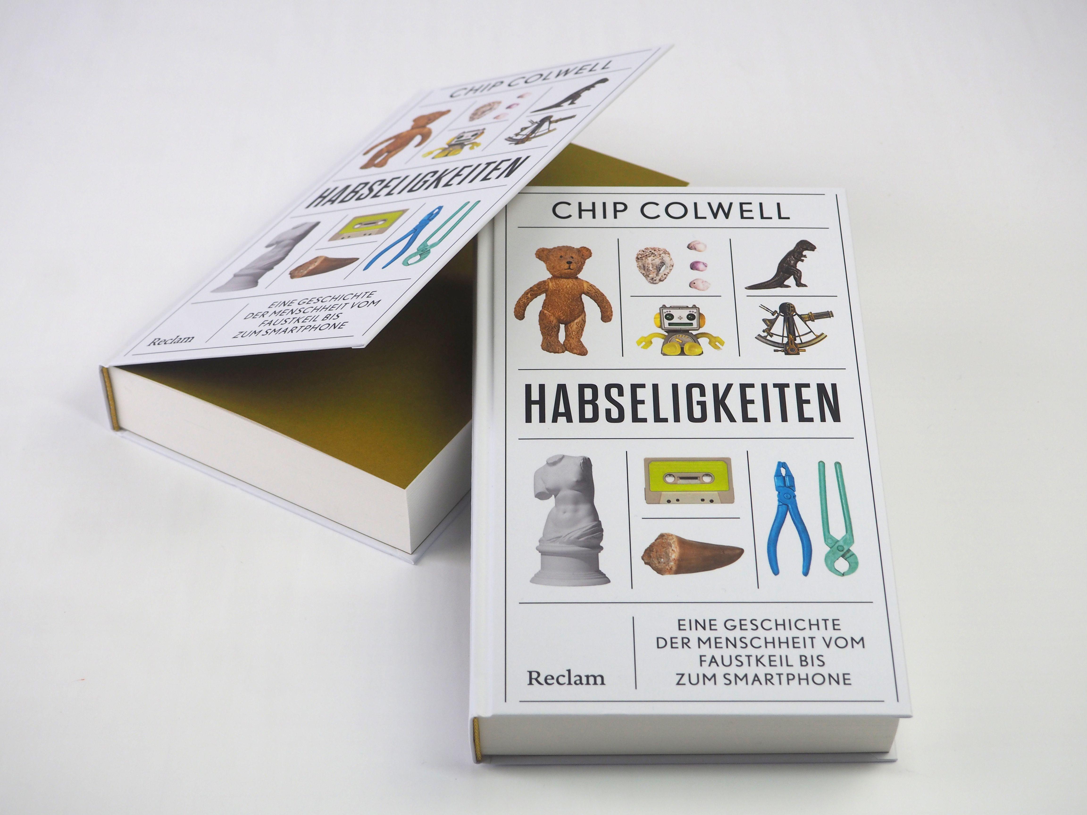 Beispielinhalt (Bild) Habseligkeiten. Eine Geschichte der Menschheit vom Faustkeil bis zum Smartphone