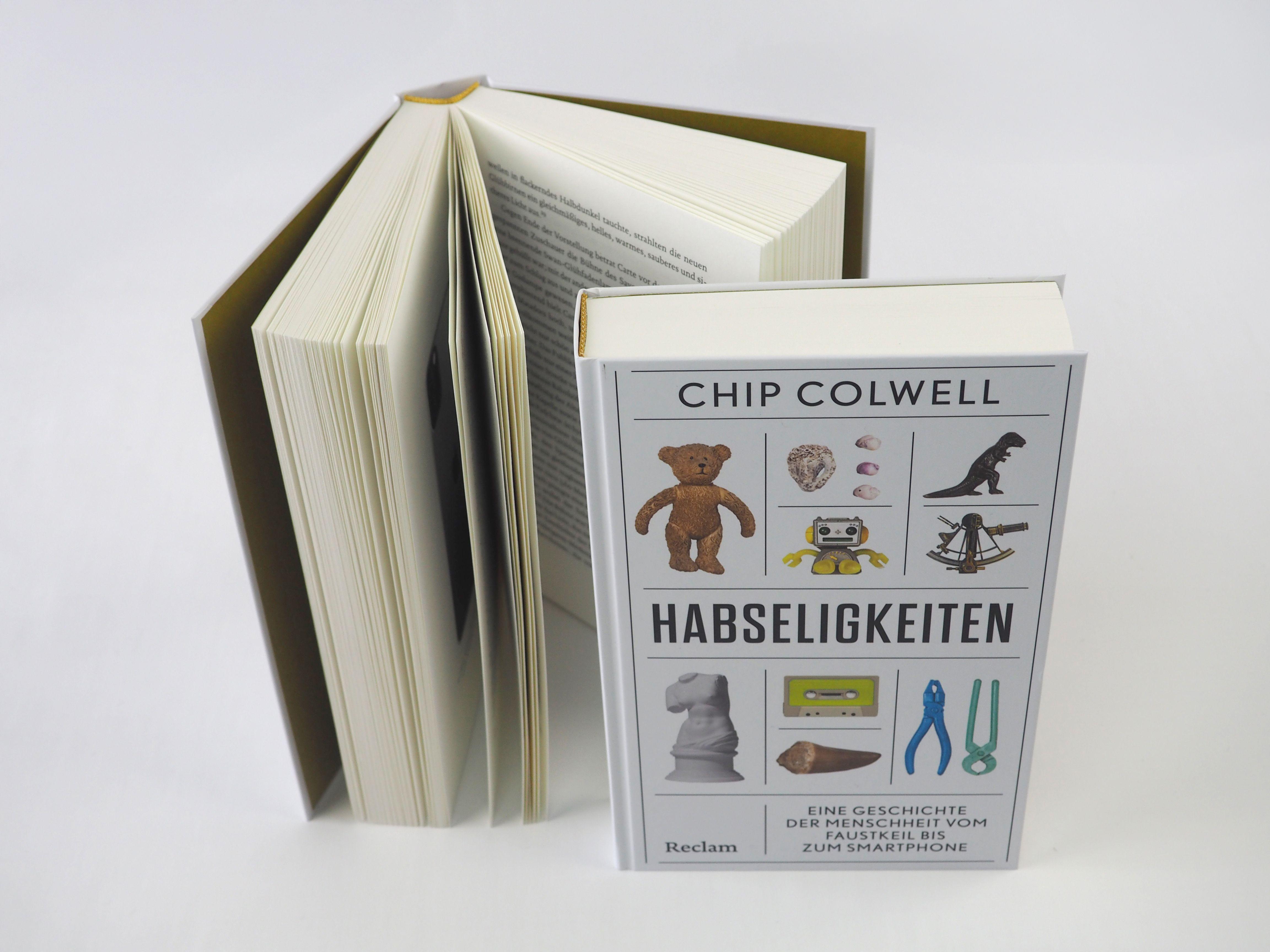 Beispielinhalt (Bild) Habseligkeiten. Eine Geschichte der Menschheit vom Faustkeil bis zum Smartphone