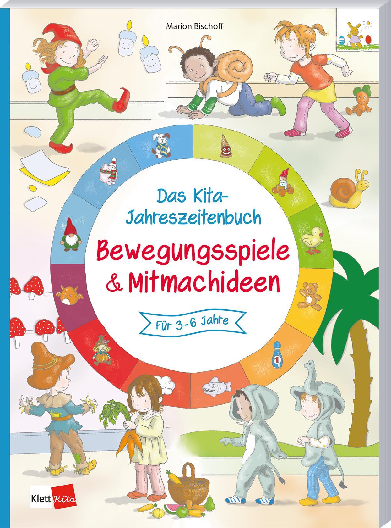 Vorderes Coverbild Das Kita-Jahreszeitenbuch: Bewegungspiele & Mitmachideen