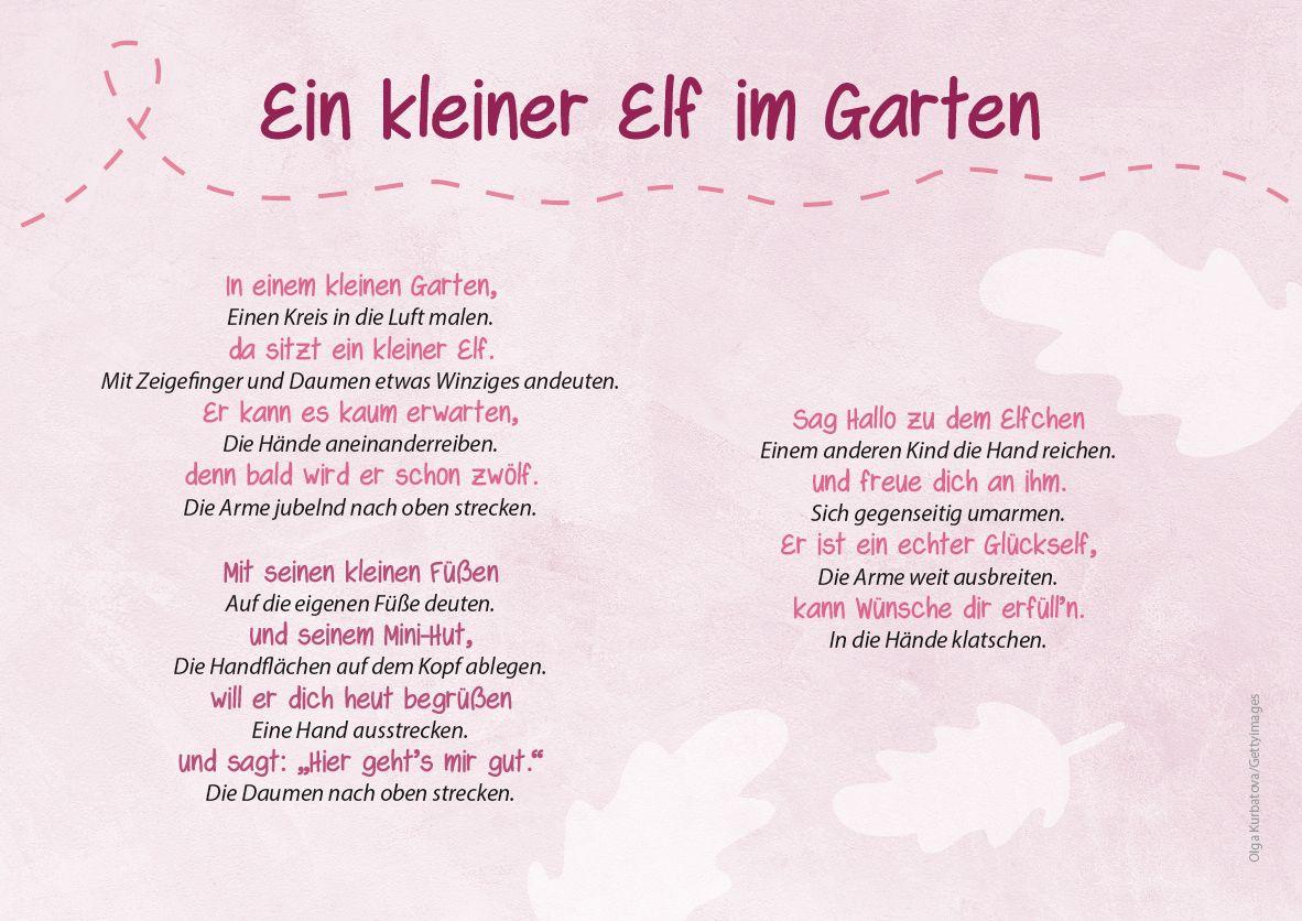 Beispielinhalt (Bild) Die Kita-Jahreszeiten-Karten: 32 Mitmachgedichte für den Herbst