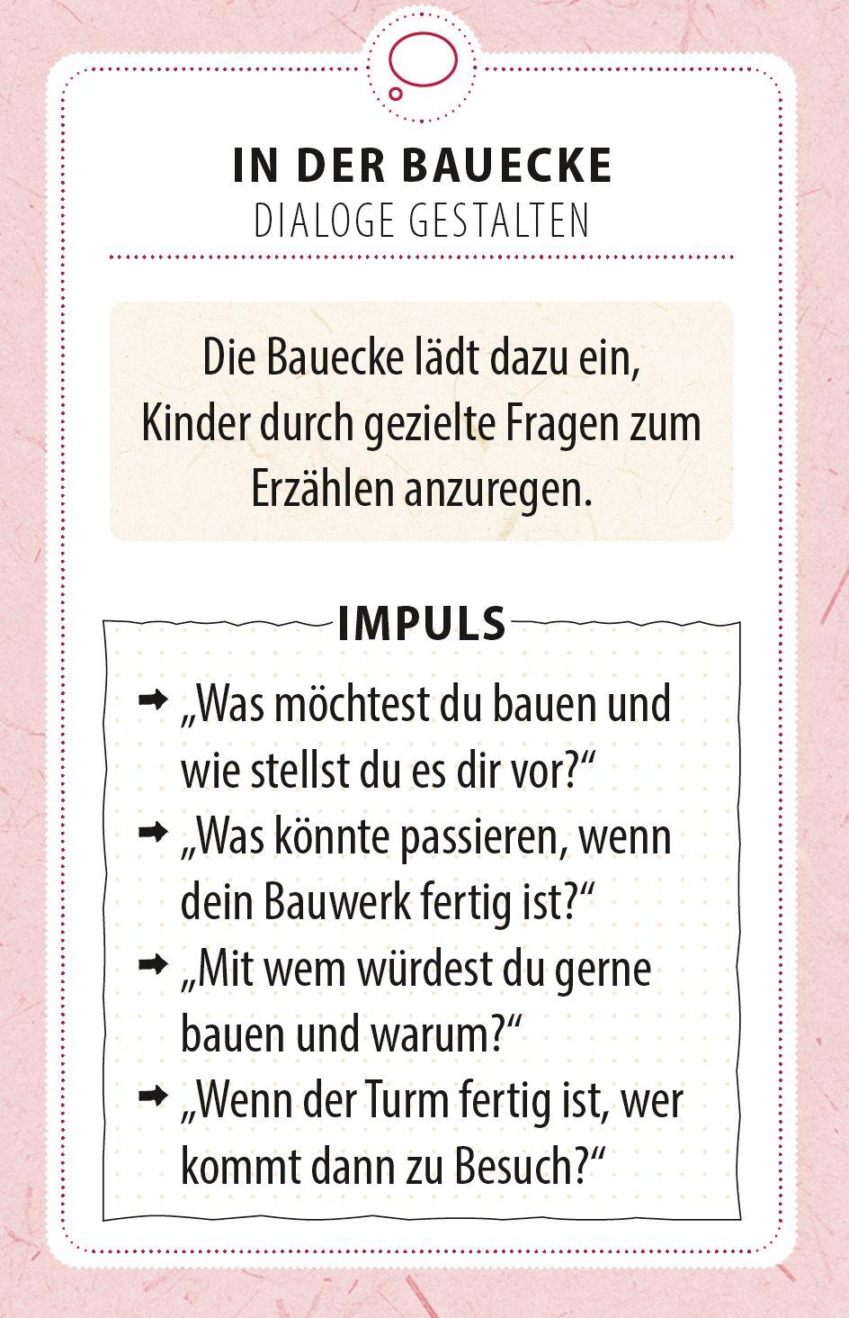 Beispielinhalt (Bild) Erzählen mit Kindern im Alltag