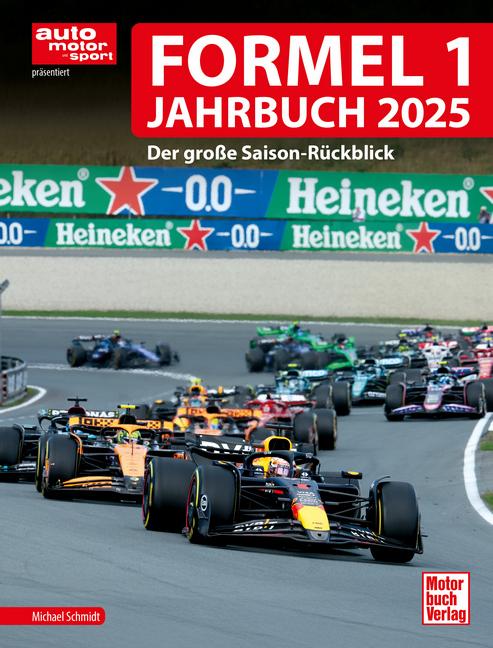 Vorderes Coverbild Formel 1 Jahrbuch 2025
